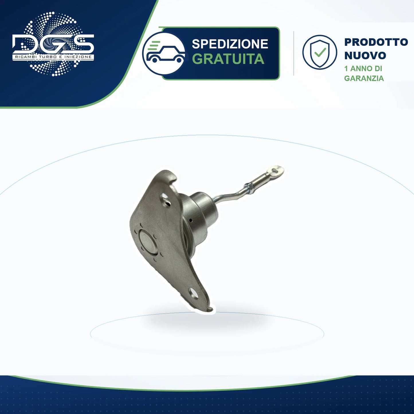 ATTUATORE PNEUMATICO CT20 (CARTER 54030) CON STAFFA