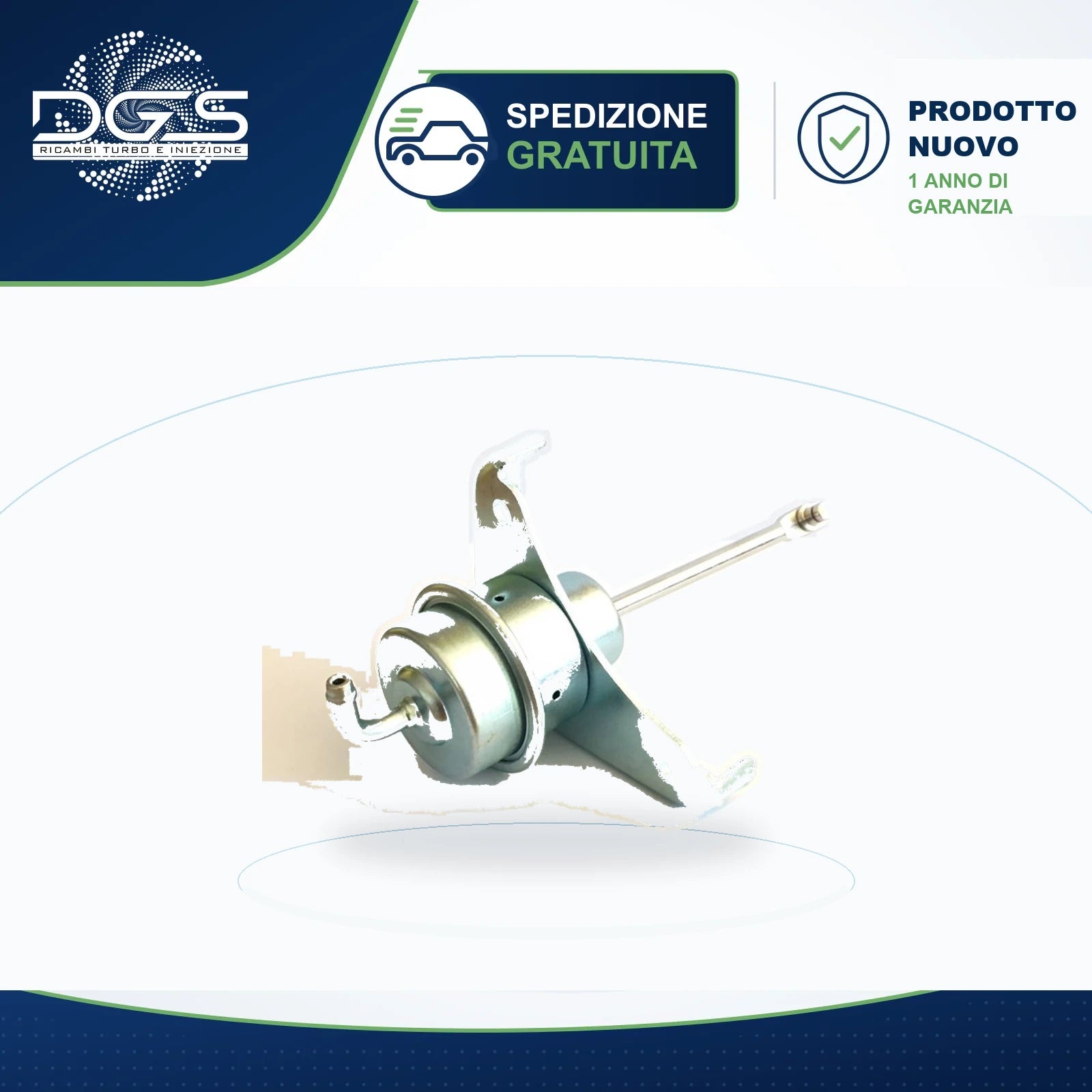 ATTUATORE PNEUMATICO CT10 CON STAFFA