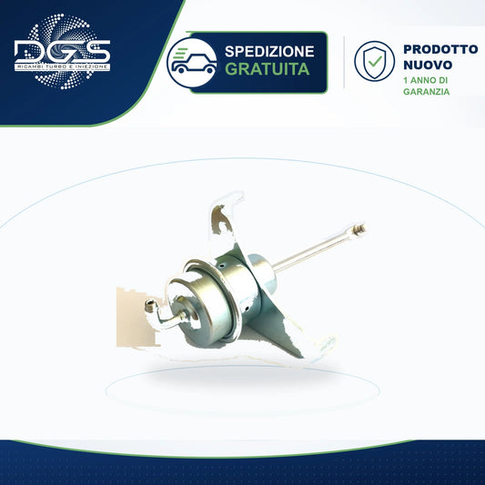 ATTUATORE PNEUMATICO CT10 CON STAFFA